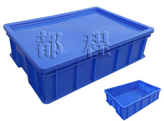 X221塑料（liào）周轉（zhuǎn）箱（箱蓋可選）
