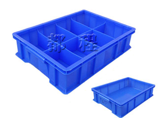 X267/267-1塑料周（zhōu）轉（zhuǎn）箱（可帶隔板）